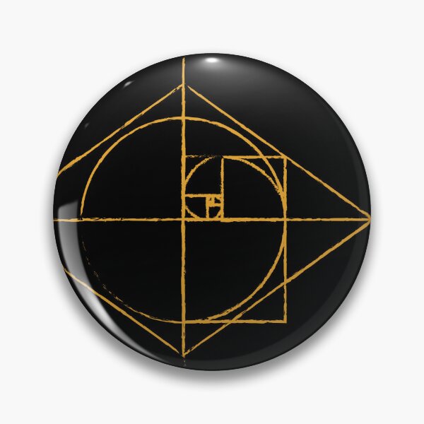 Artikelvorschau, Gelb Golden Ratio Spirale Fibonacci-Folge Tattoo inspirierte Skizze entworfen und verkauft von ghost888.