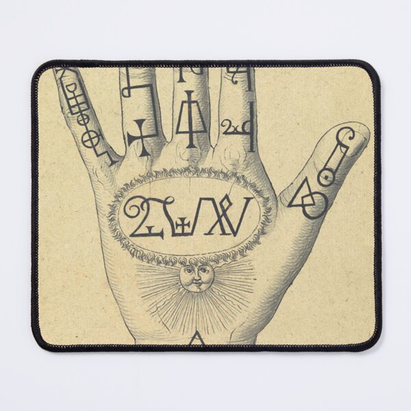 Item preview, Hand Compendium Of Demonology and Magic Occult art designed and sold by Bebichic.
