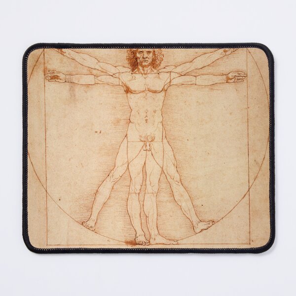 Item preview, Vitruvian Man - Leonardo da Vinci The proportions of the human body designed and sold by Bebichic.