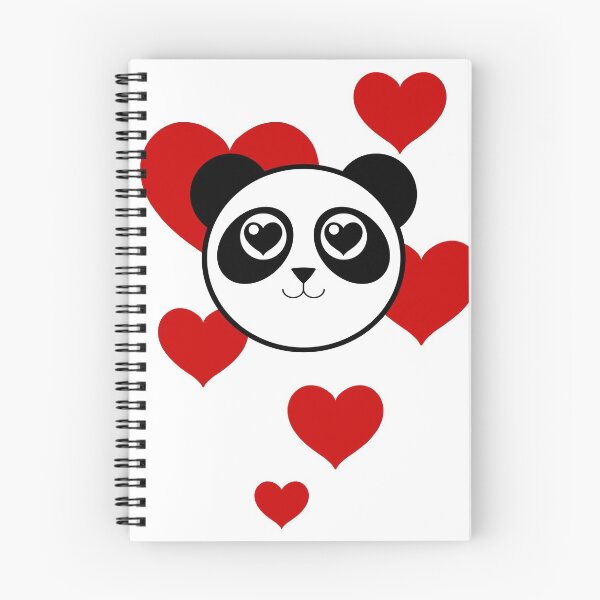Item preview, Love Panda with Hearts designed and sold by Sarinilli.