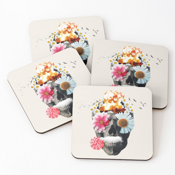 Item preview, Flower and skull designed and sold by Line Soul Studio.