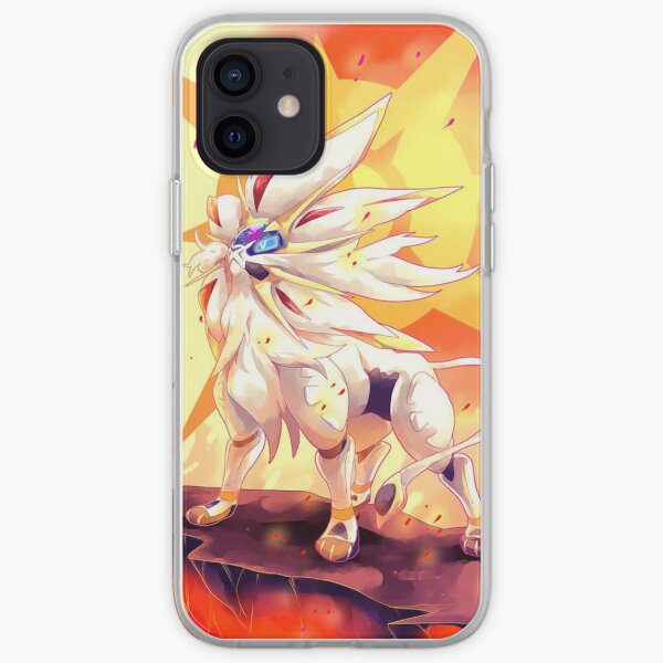 Cas de téléphone portable de Solgaleo Pokemon Coque souple iPhone