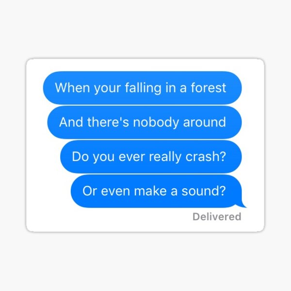 Do you ever really crash? Sticker