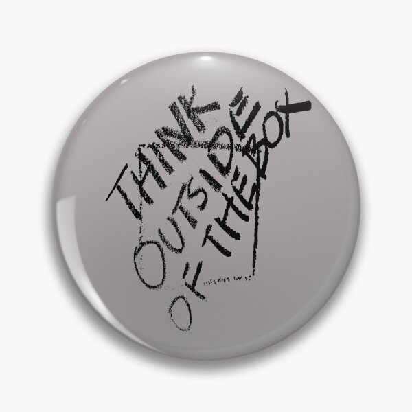 Item preview, Think Outside Of The Box Chalk Board Grafitti Text designed and sold by taiche.