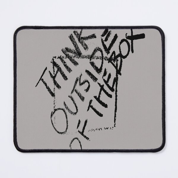 Item preview, Think Outside Of The Box Chalk Board Grafitti Text designed and sold by taiche.