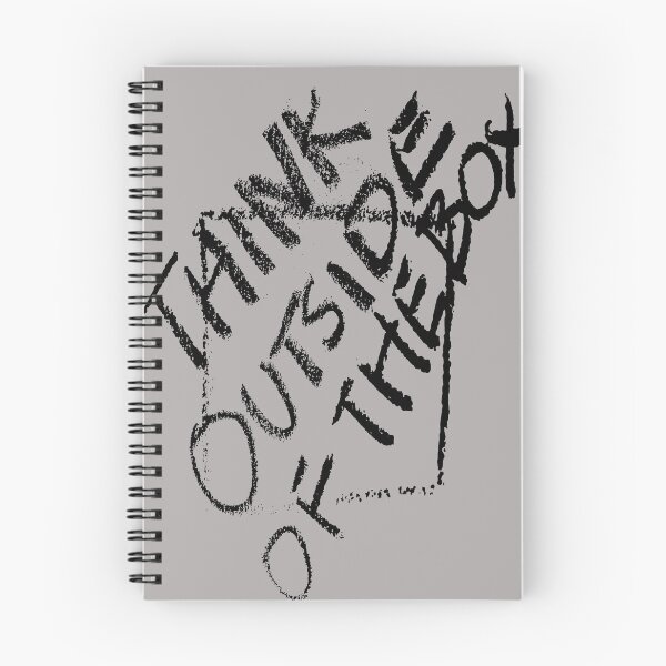 Item preview, Think Outside Of The Box Chalk Board Grafitti Text designed and sold by taiche.