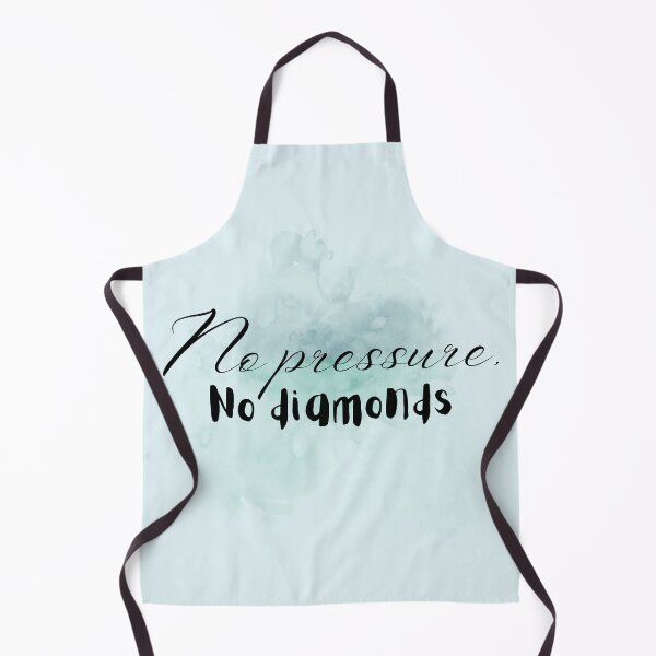Item preview, No pressure No diamonds designed and sold by QUOT-s.