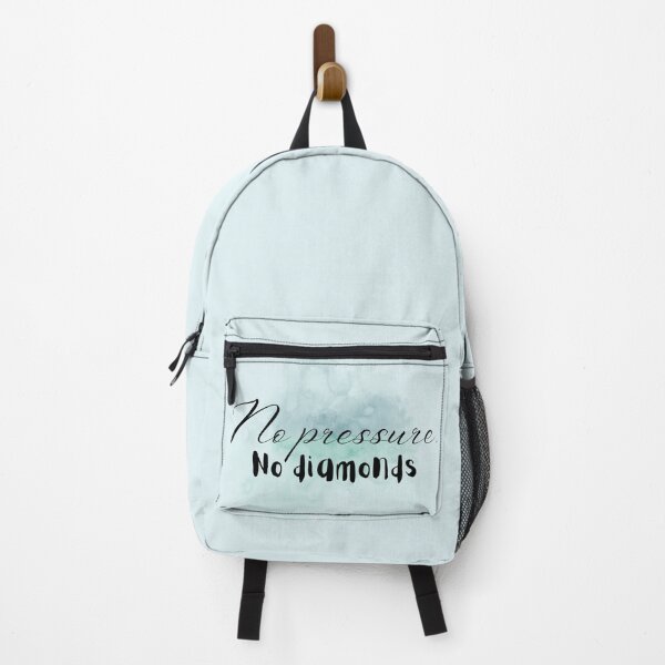 Item preview, No pressure No diamonds designed and sold by QUOT-s.