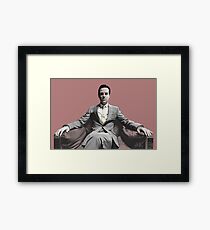 BBC SHERLOCK: Moriarty Framed Print