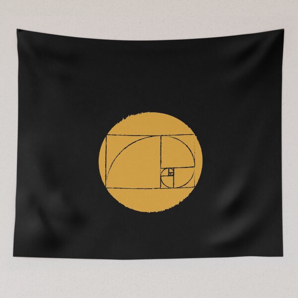 Item preview, Circle Golden Ratio Spiral Fibonacci Sequence Sketch  designed and sold by ghost888.