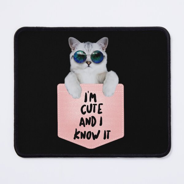 Item preview, I'M CUTE AND I KNOW IT designed and sold by MJ96-PRO.