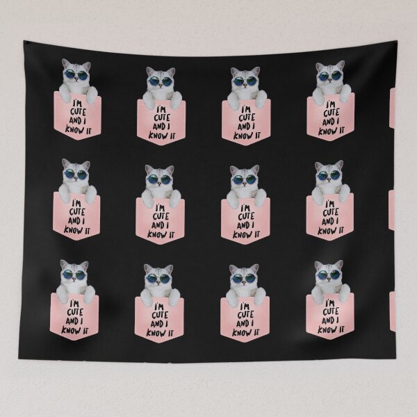 Item preview, I'M CUTE AND I KNOW IT designed and sold by MJ96-PRO.