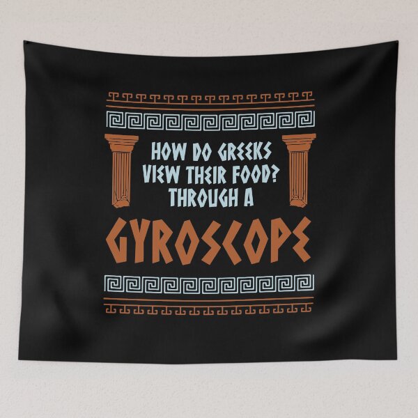 Item preview, Funny Greek Food Gyros and Greek Chef Cook History Nerd  designed and sold by Rzelemenz.