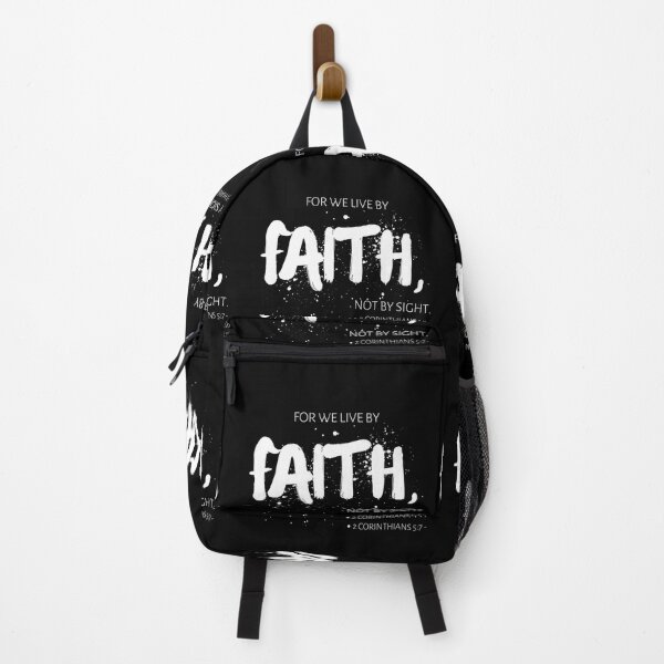 Item preview, For We Live By Faith Not By Sight 2 Corinthians 5:7 designed and sold by Just Christianity.