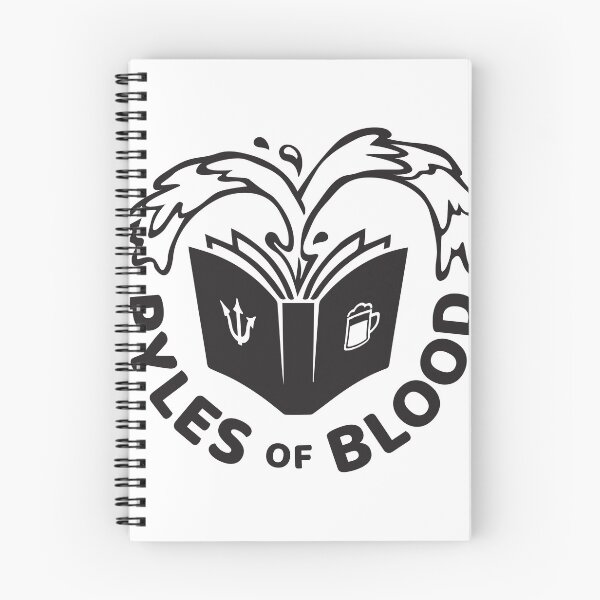 Aperçu de l'œuvre Pyles of Blood: Bookspurt - Noir créée et vendue par Daniel Pyle.