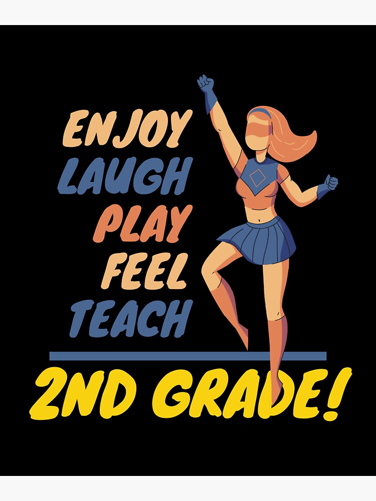 second-grade-teacher-design-sticker-for-sale-by-myspookycuties