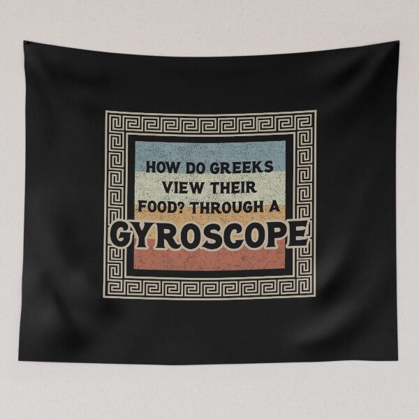 Item preview, Funny Greek Food Gyros and Greek Chef Cook History Nerd  designed and sold by Rzelemenz.