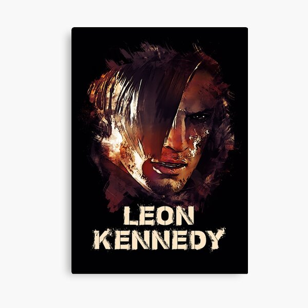 Leon S. Kennedy - RESIDENT BÖSE Leinwanddruck