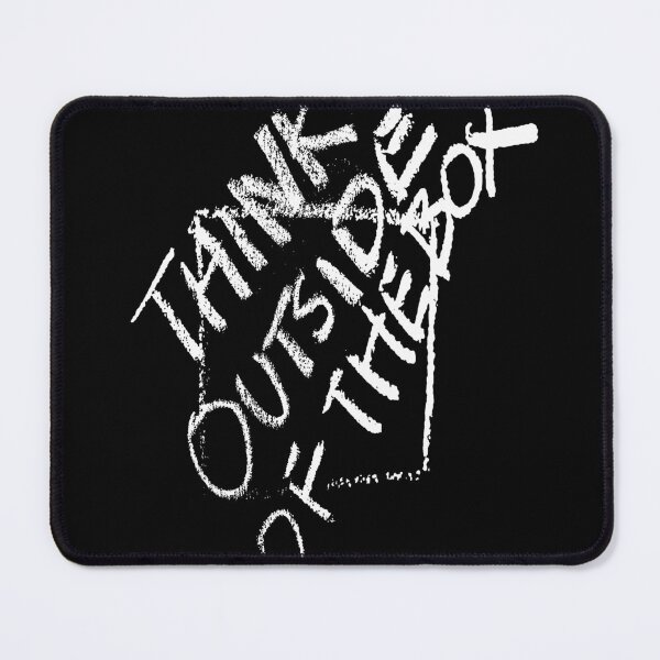Item preview, Think Outside Of The Box Chalk Board Grafitti Text designed and sold by taiche.