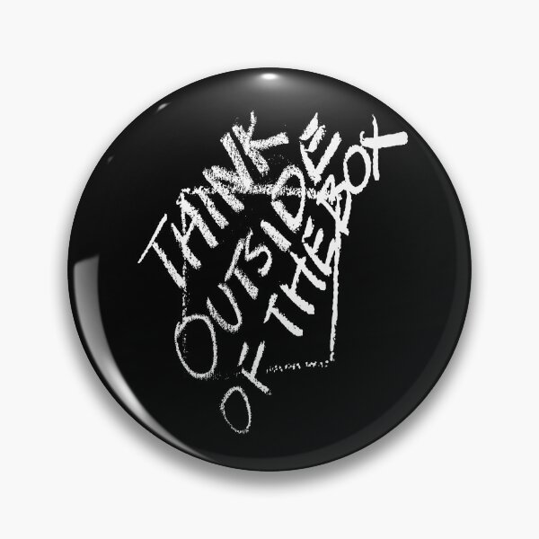 Item preview, Think Outside Of The Box Chalk Board Grafitti Text designed and sold by taiche.