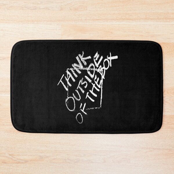 Item preview, Think Outside Of The Box Chalk Board Grafitti Text designed and sold by taiche.