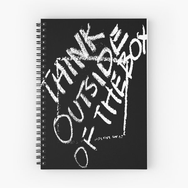 Item preview, Think Outside Of The Box Chalk Board Grafitti Text designed and sold by taiche.