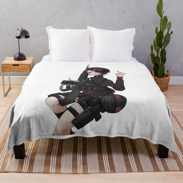 Aperçu de l'œuvre Cool Vintage Anime Girl With Gun Les choses vont changer Garçons Filles créée et vendue par JasmineArmitArt.