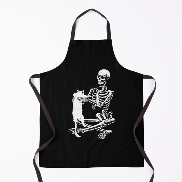 Item preview, Creepy Skeleton Play With Cat Funny Cat Lover Halloween designed and sold by Nepaz-Designs.