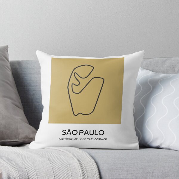 Item preview, Sao Paulo Trackmap designed and sold by Sportsarthub.