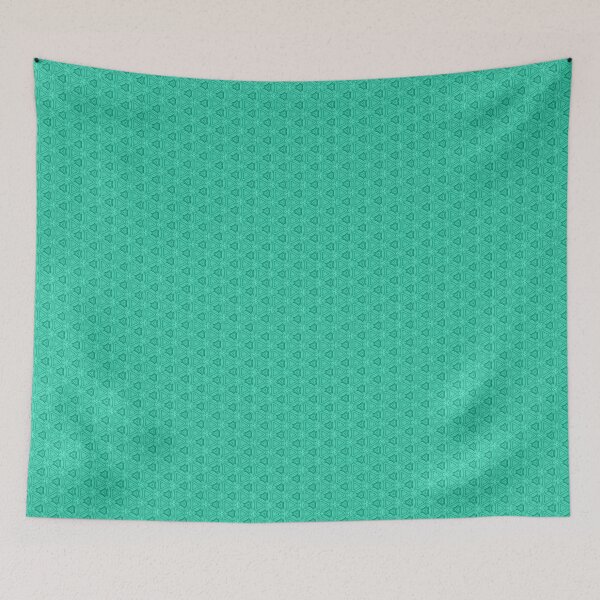 Item preview, Emerald on Emerald Triangles designed and sold by Bright76.