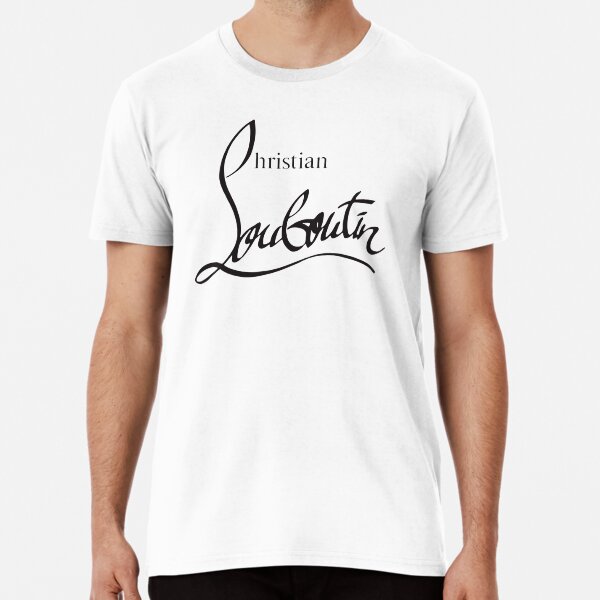 Louboutin t shirt mens clearance