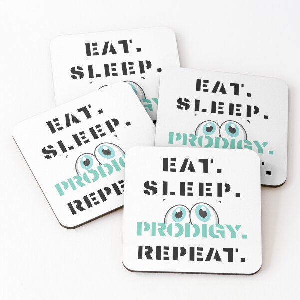 Item preview, Eat Sleep Prodigy Repeat prodigy math game  designed and sold by SolellaBoutique.