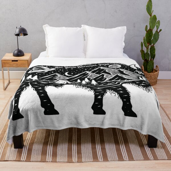 Item preview, Big Bend National Park Starry Sky Bison designed and sold by JordanHolmes.