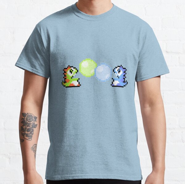 Bubble Bobble T Shirt Funny Gaming 80s Gamer Nerd Game Cool 