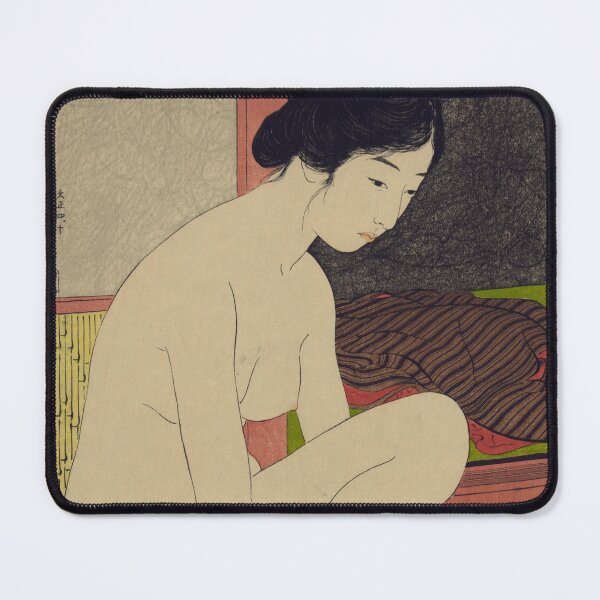 Item preview, Goyō Hashiguchi - Yokugo no onna - Japanese art designed and sold by Bebichic.