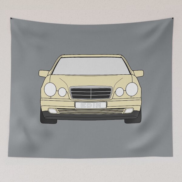 Item preview, Mercedes E-Class W210 light ivory taxi color designed and sold by EdimDesign.