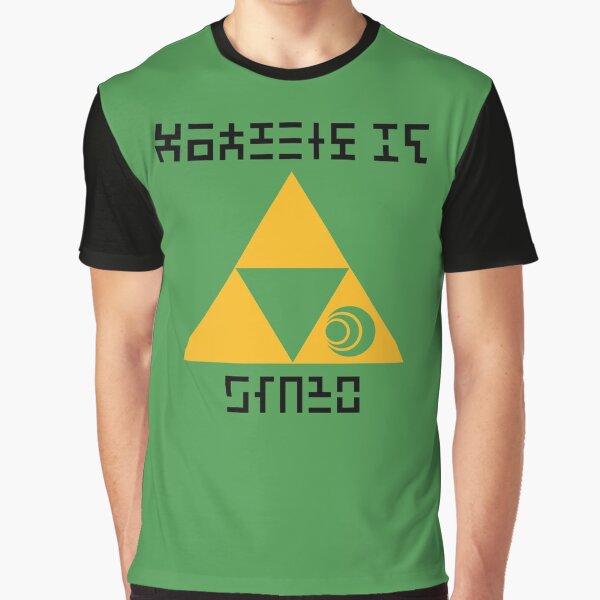 Golden Triangles of Courage Graphic T-Shirt