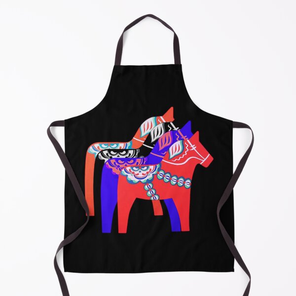 Item preview, Dalarna horse, Dala horse, Dalahäst, Collage, Willow Days designed and sold by avit1.