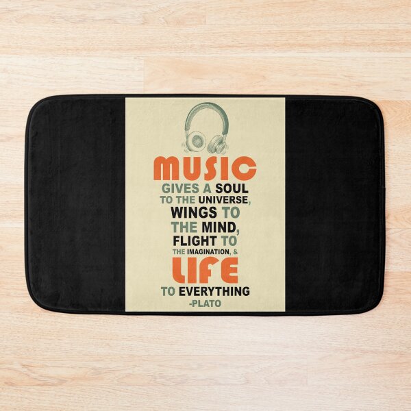 Item preview, Music Gives A Soul To The Universe designed and sold by meachsmileyr11.