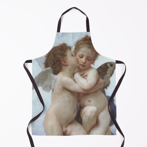 Item preview, William-Adolphe Bouguereau: First kiss Psychee Angels - French designed and sold by Bebichic.