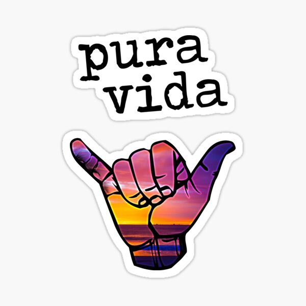 Pura Vida Sticker