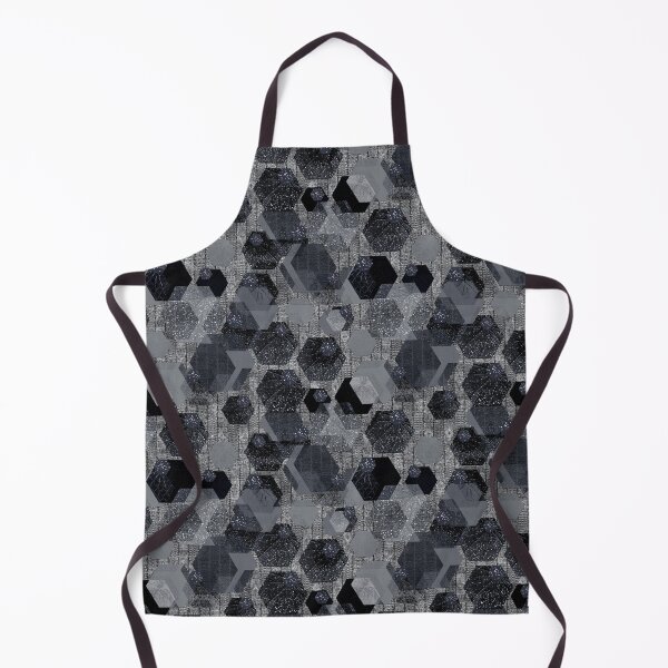 Item preview, Abstract geometric pattern, black and gray background. designed and sold by marinaklykva.