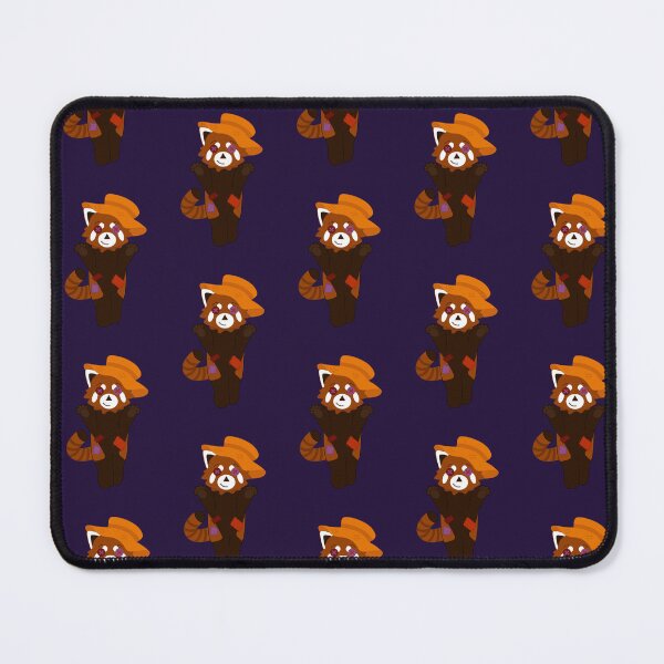 Item preview, Red panda disguised as a scarecrow for Halloween designed and sold by Samuel-Ruhland.