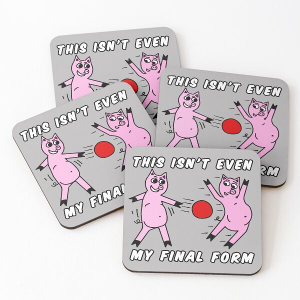 Item preview, Pigs Playing Dodgeball This Isn't Even My Final Form designed and sold by AMagicalJourney.