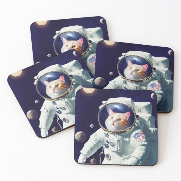 Item preview, Astro Cat designed and sold by ladarkepoque.