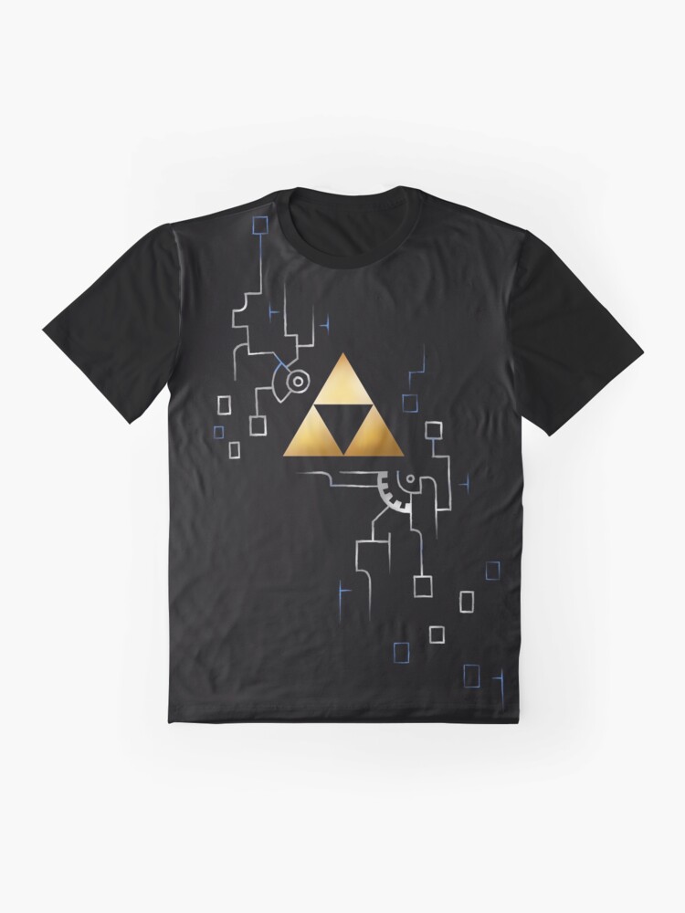 Alternate view of Twilight Triforce Graphic T-Shirt