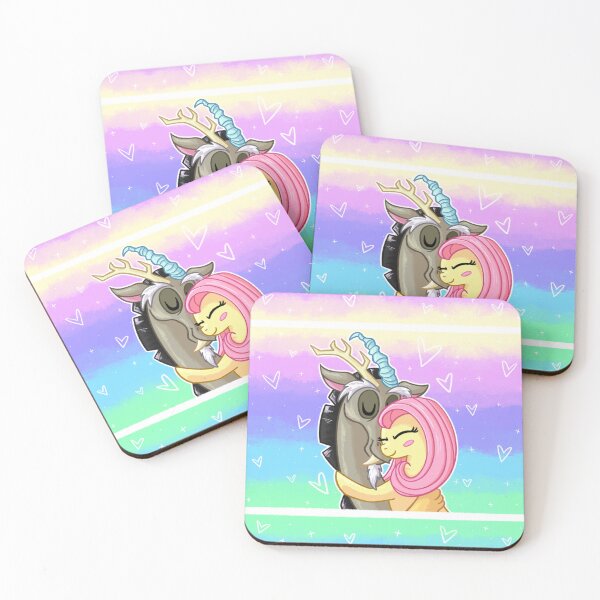 Item preview, Discord and Fluttershy // MLP Fanart designed and sold by AnizyArt.