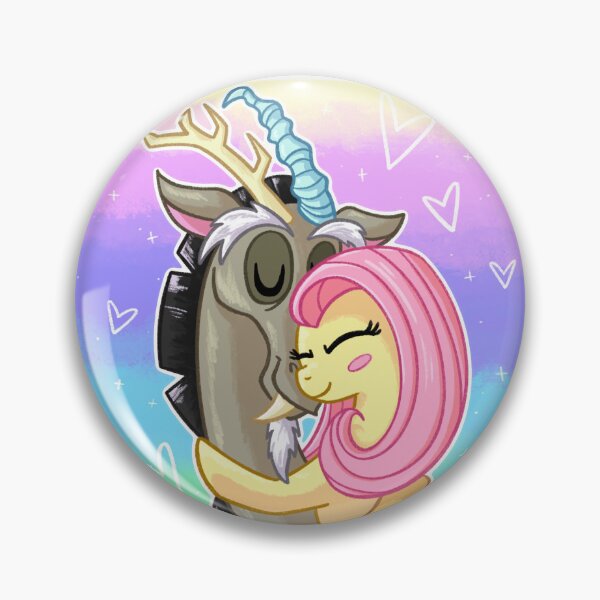 Item preview, Discord and Fluttershy // MLP Fanart designed and sold by AnizyArt.