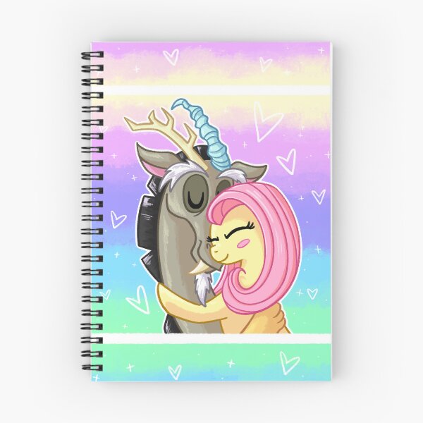 Item preview, Discord and Fluttershy // MLP Fanart designed and sold by AnizyArt.