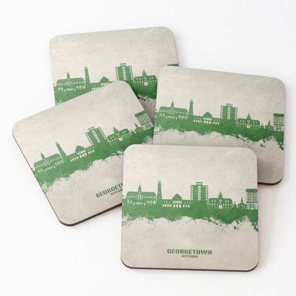 Item preview, Georgetown Guyana Skyline designed and sold by ArtPrints.